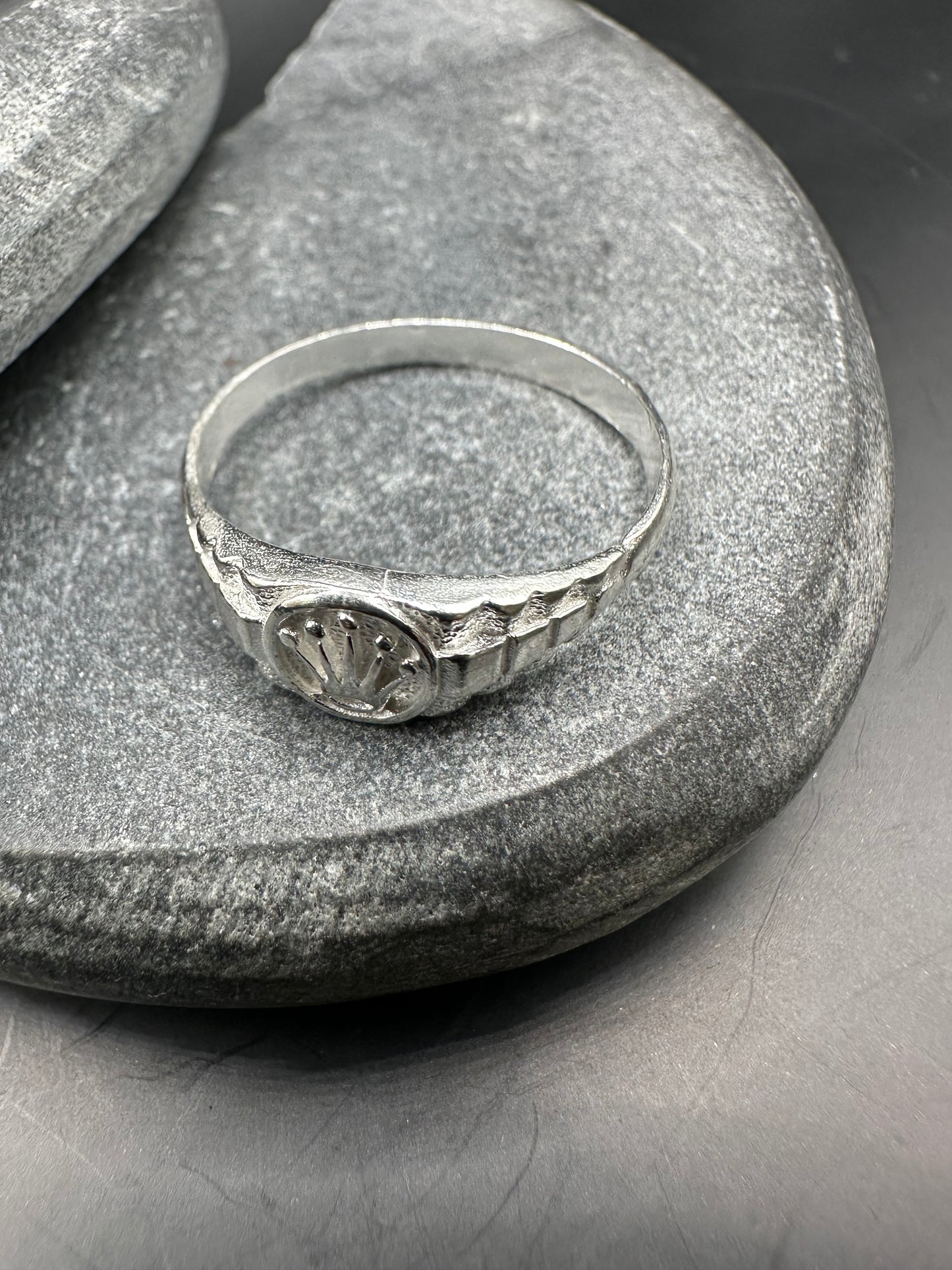 925 Zilveren Kroon Ring