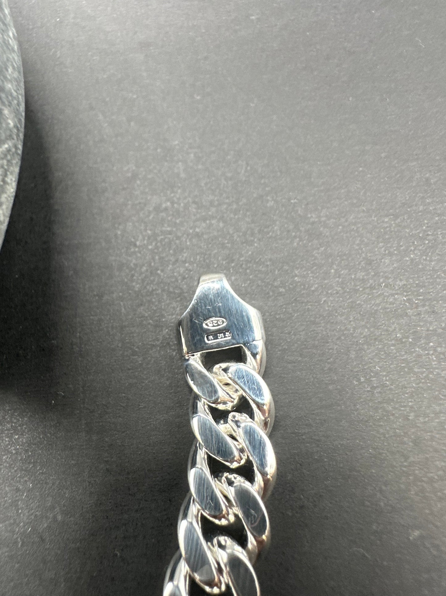 925 Zilveren Massieve Miami Cuban Link Armband – 21 cm