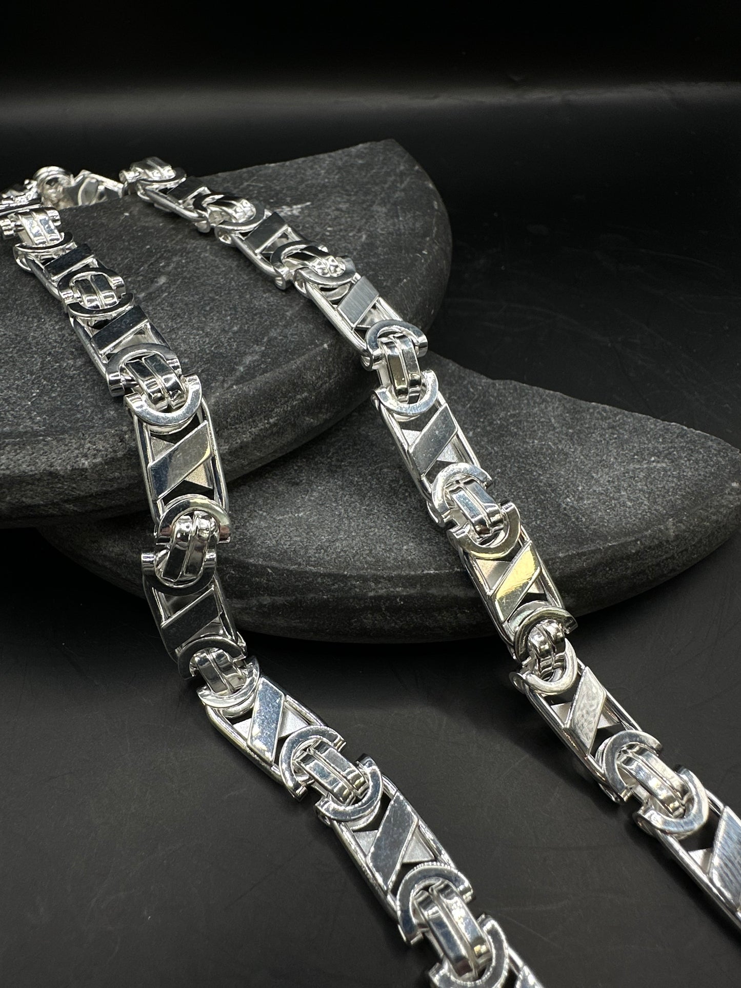 925 Zilveren Valentino Ketting – 70 cm
