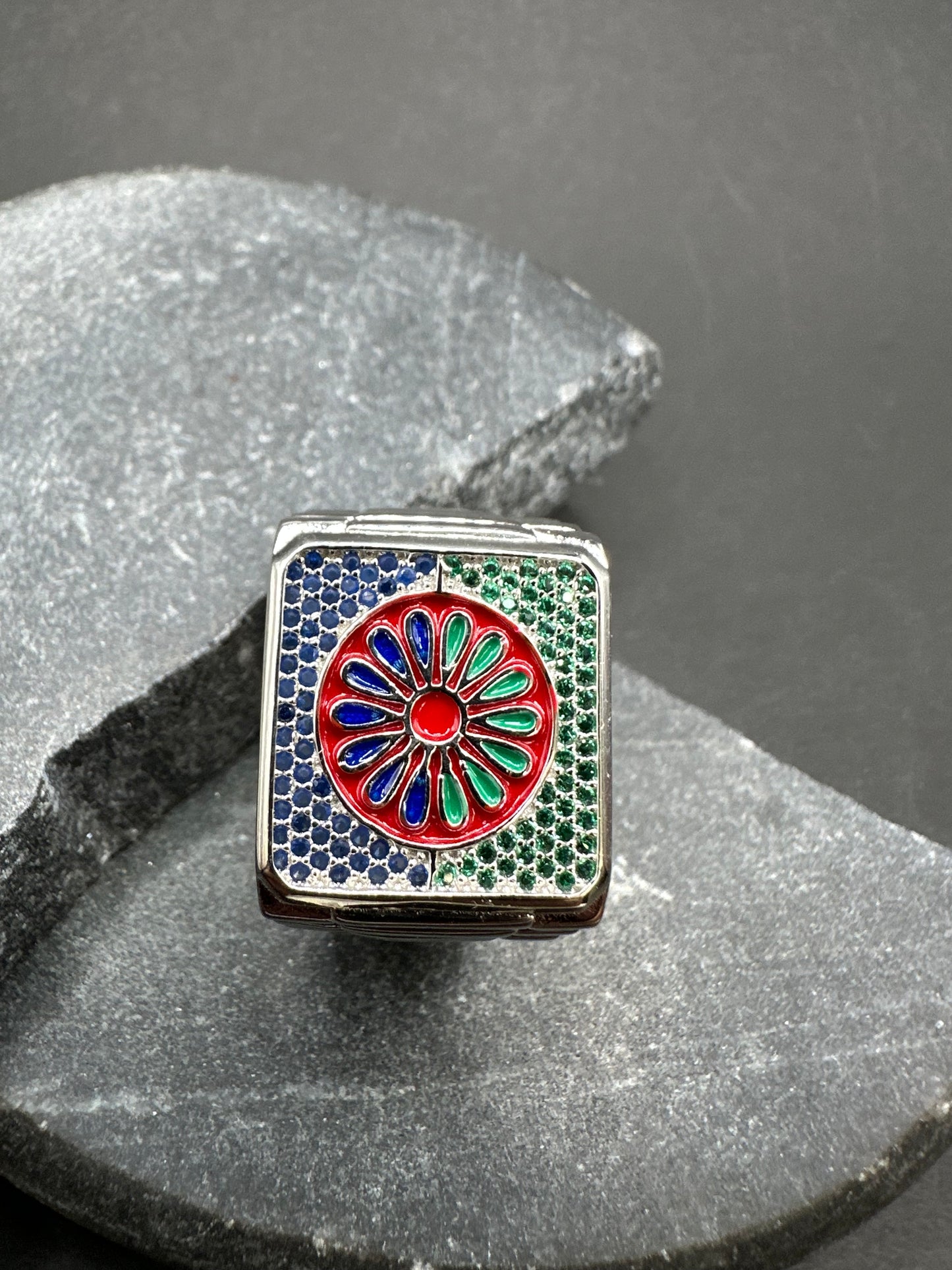 925 Zilveren Roma & Sinti Ring – Maat 20