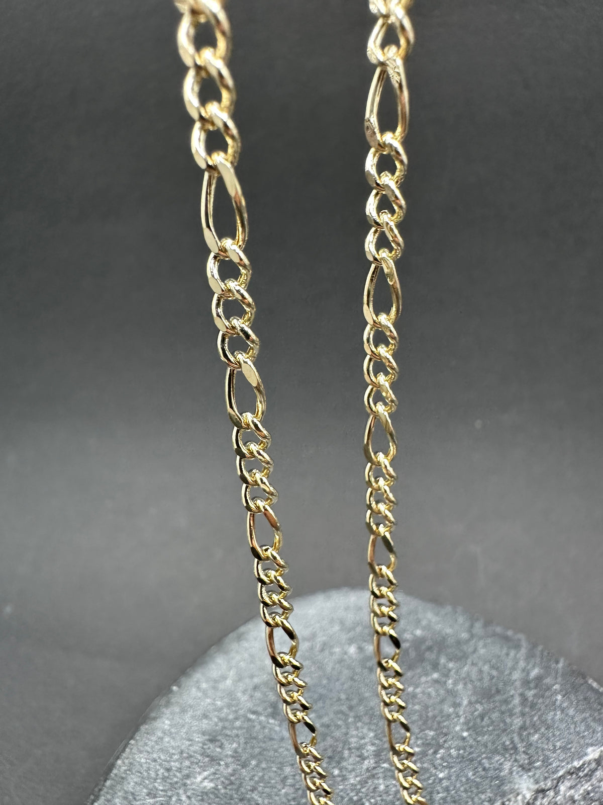 14K Gouden Figaro Ketting – 3,1 mm