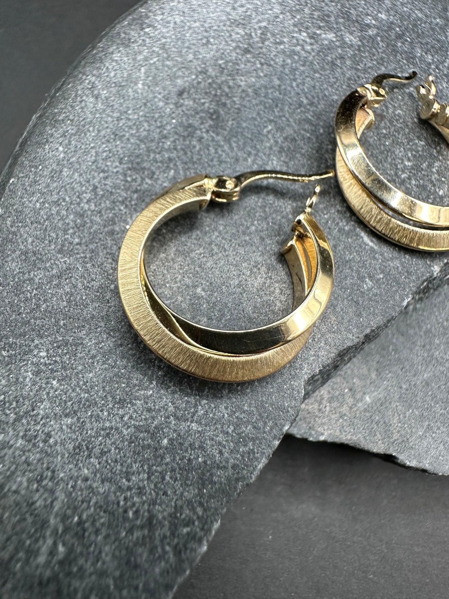 14K Gouden Oorbellen – 20 mm