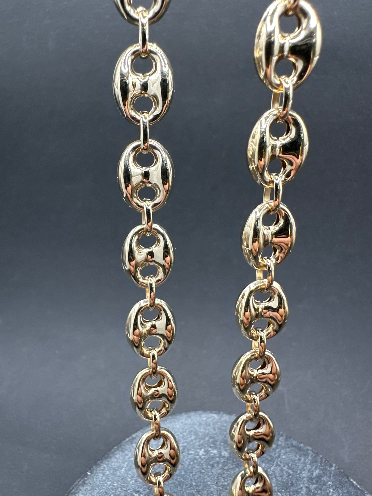 14K Gouden Koffiebonen Ketting
