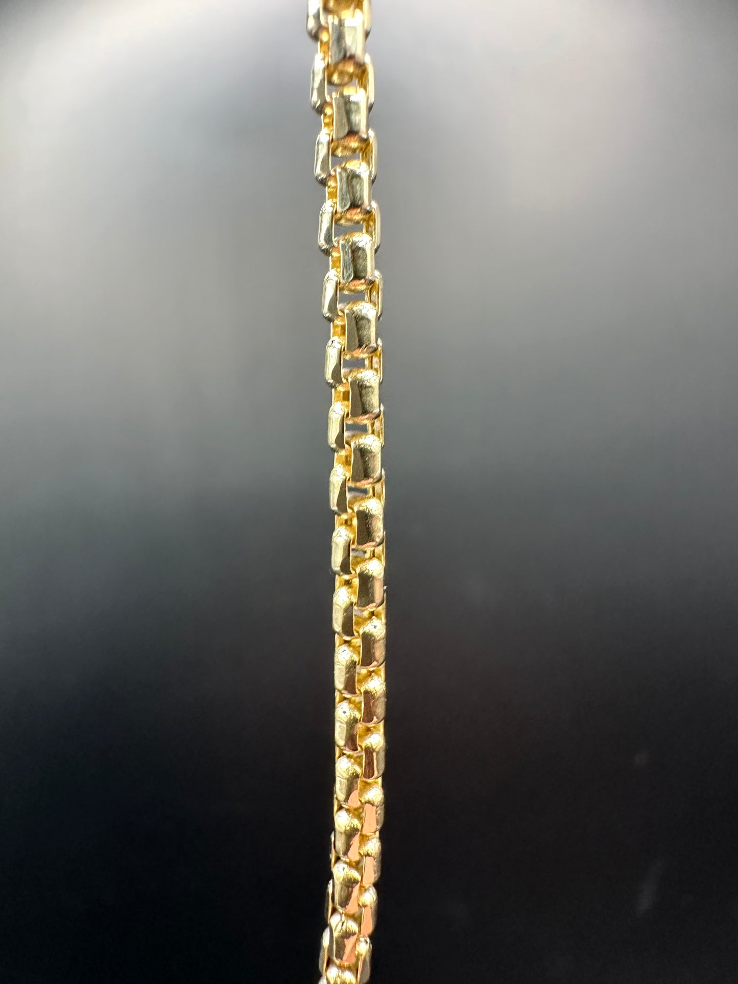 14K Gouden Box Ketting | 65 cm | 2,3 mm
