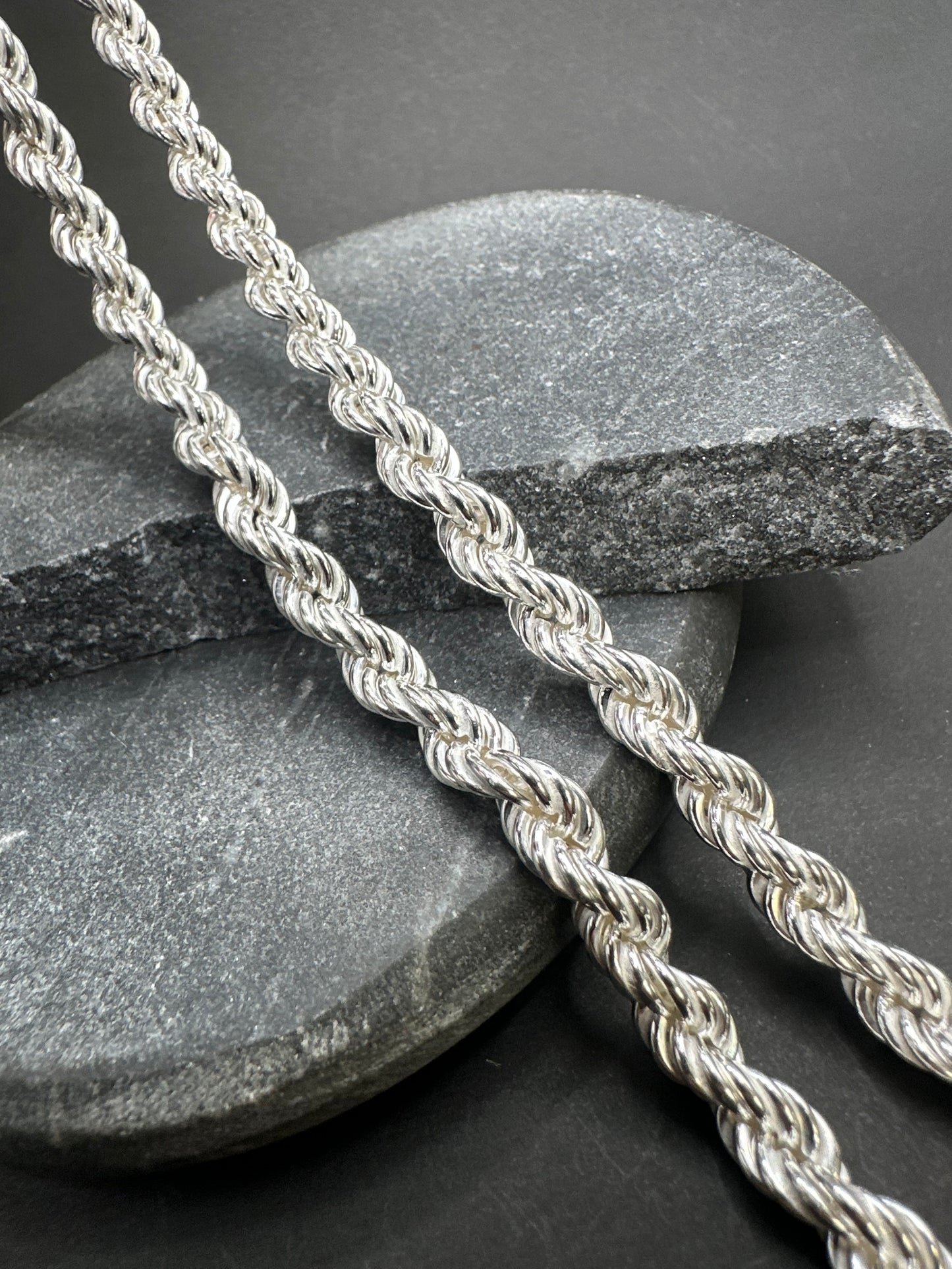 925 Zilveren Rope Chain – 6 mm