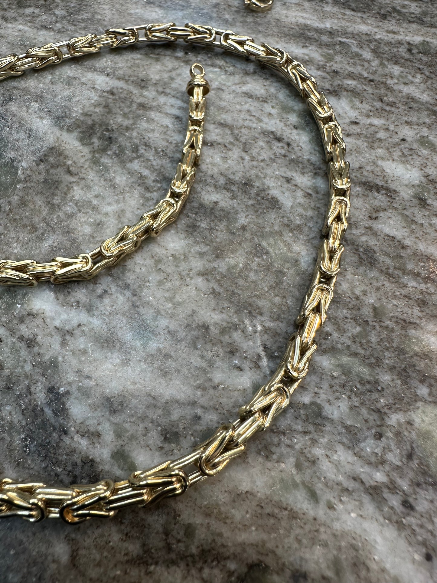 14K Gouden Koningsketting – 70 cm