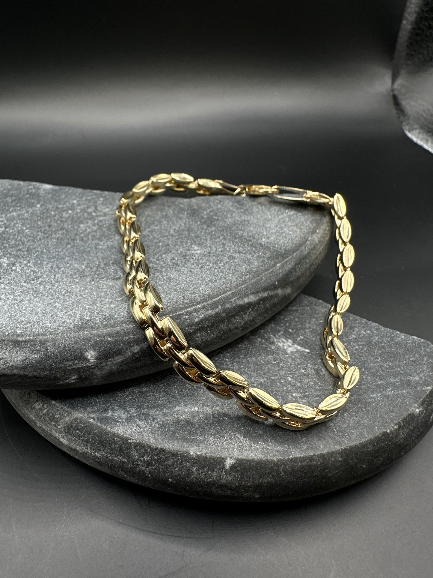 14k Gouden Schakel Armband – 5 mm | 20 cm