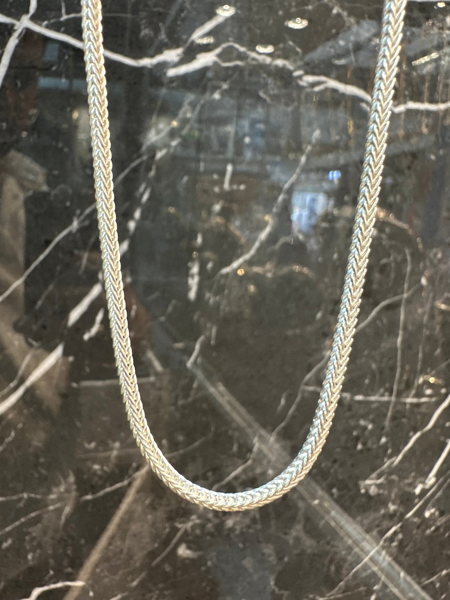 Prachtige 925 Zilveren Franco Ketting – 60 cm | 2 mm | Elegant & Tijdloos