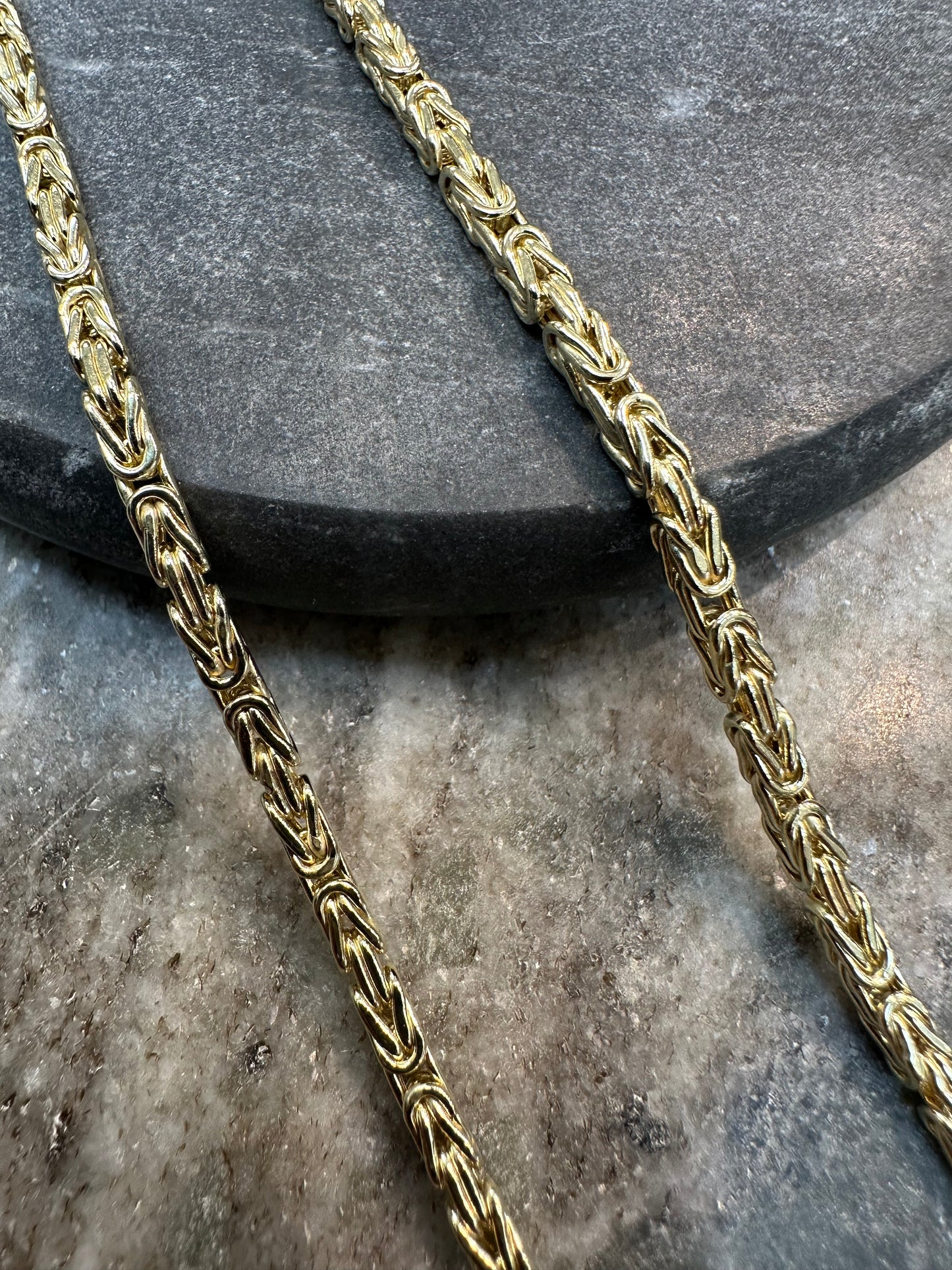 Prachtige 14K Gouden Klassieke Koningsketting – 65 cm | 3,2 mm | Tijdloze Luxe