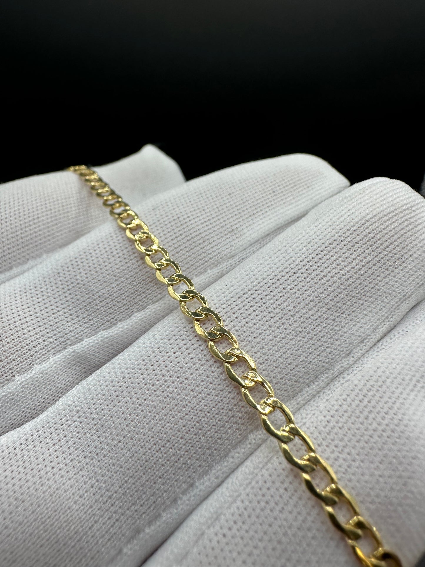 14K Gouden Gourmet Armband – 18 cm