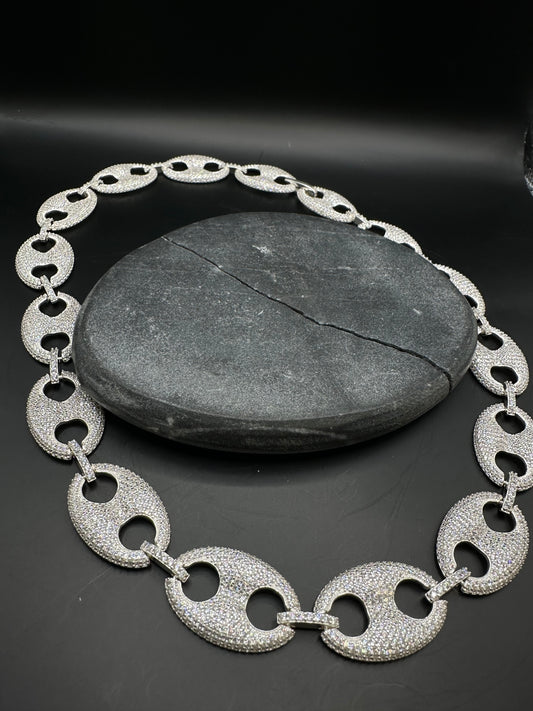 925 Zilveren Iced Chain