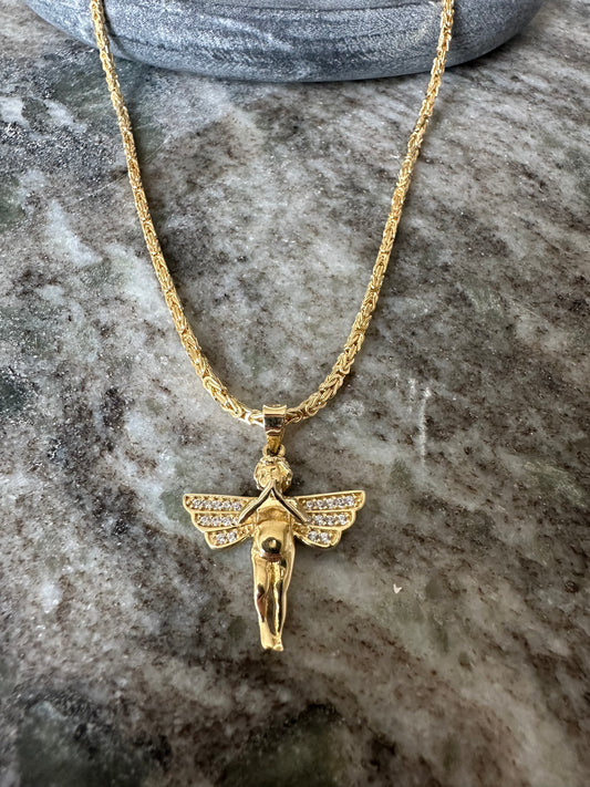 14k Gouden Koningsketting