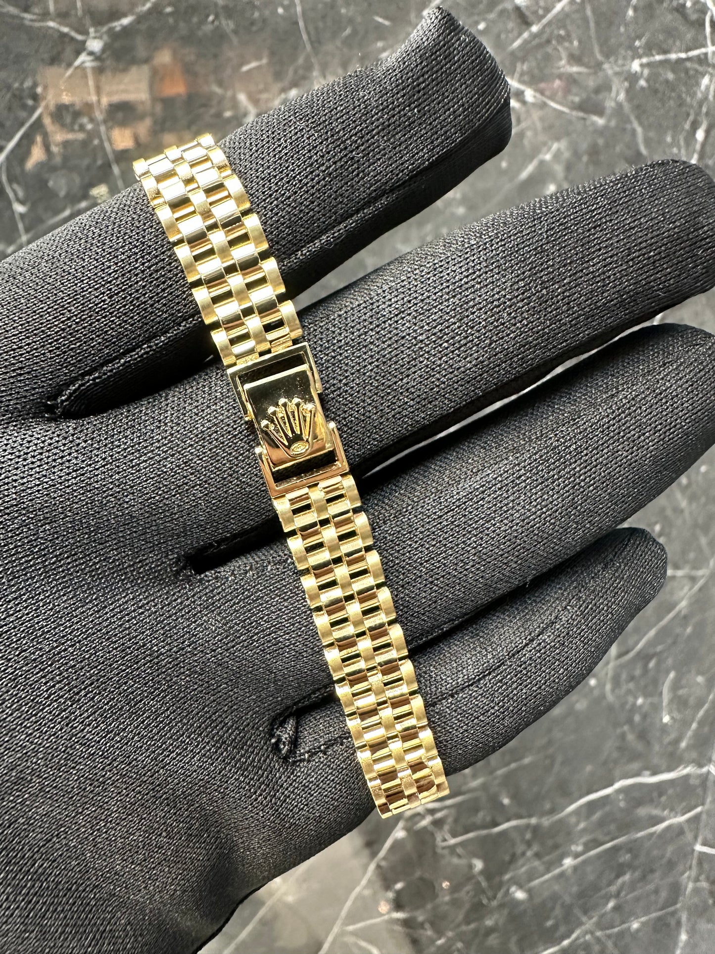 14K Gouden President Armband – 20 cm