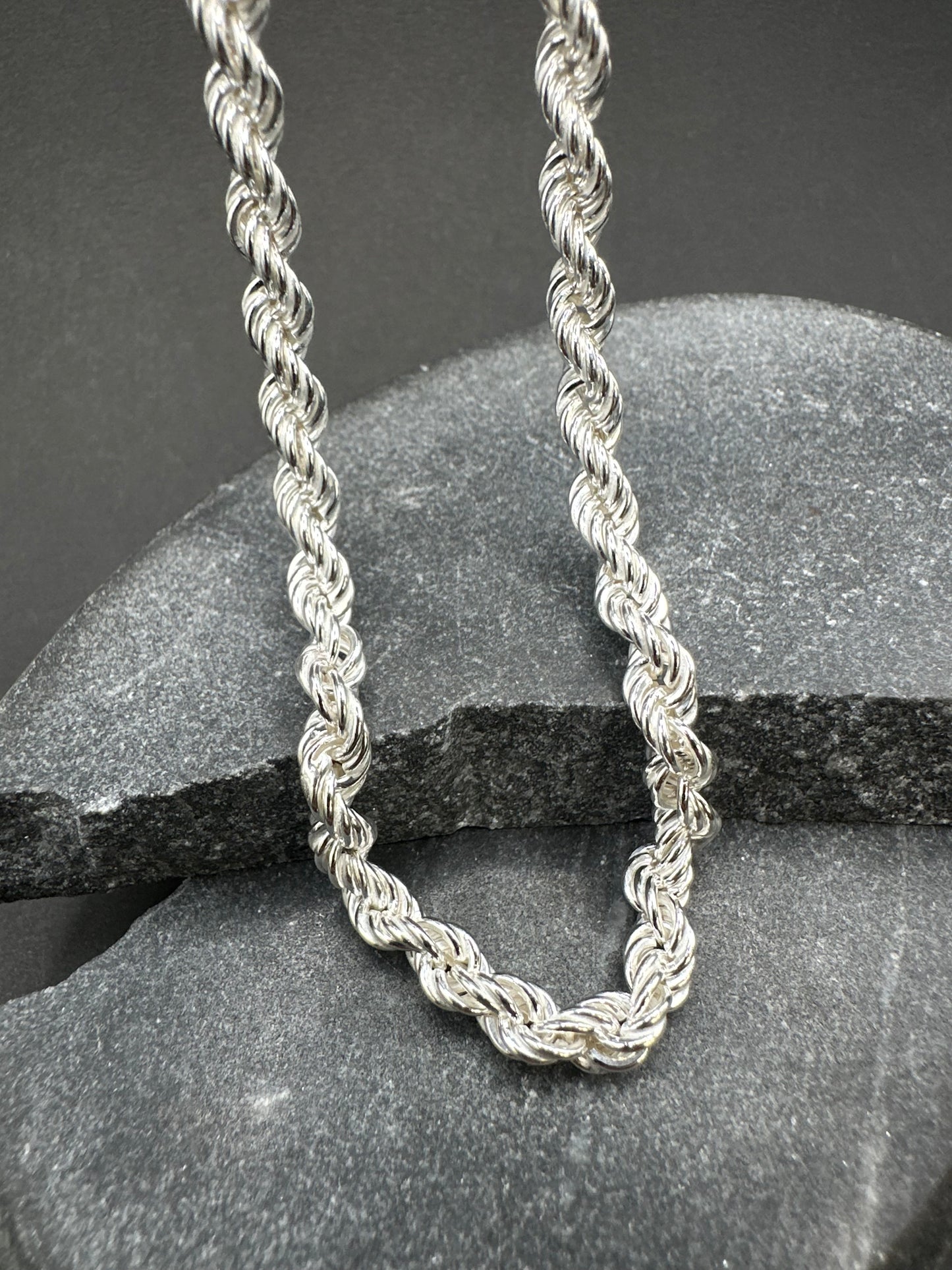 925 Zilveren Rope Chain – 4,5 mm