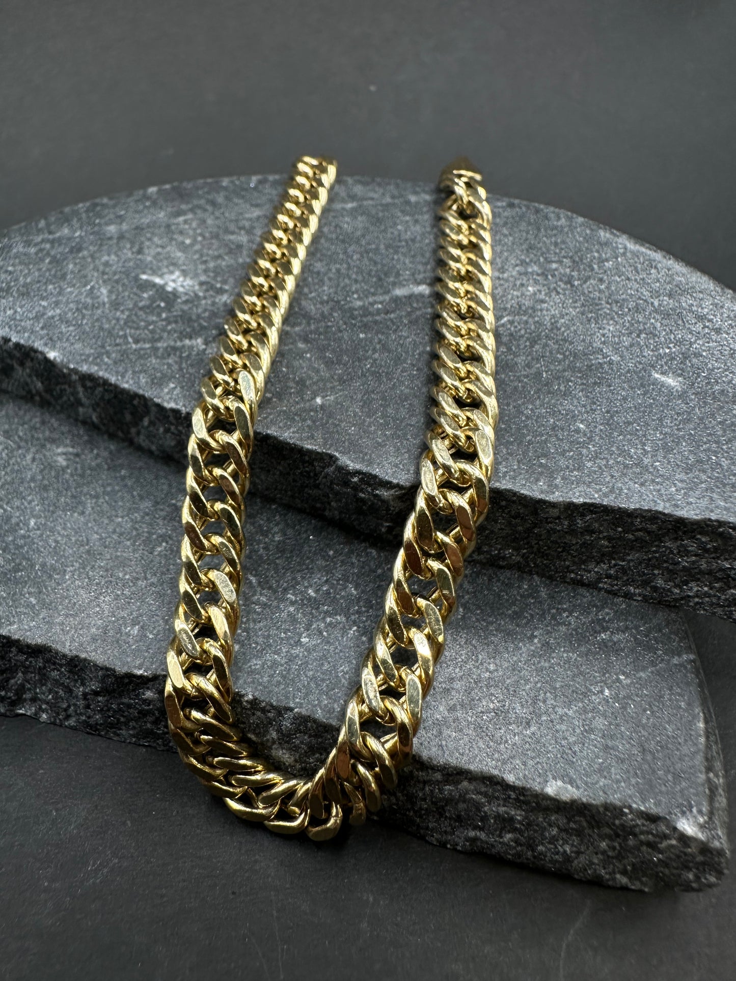 18K Gouden Miami Cubaan Link Armband – 21,5 cm
