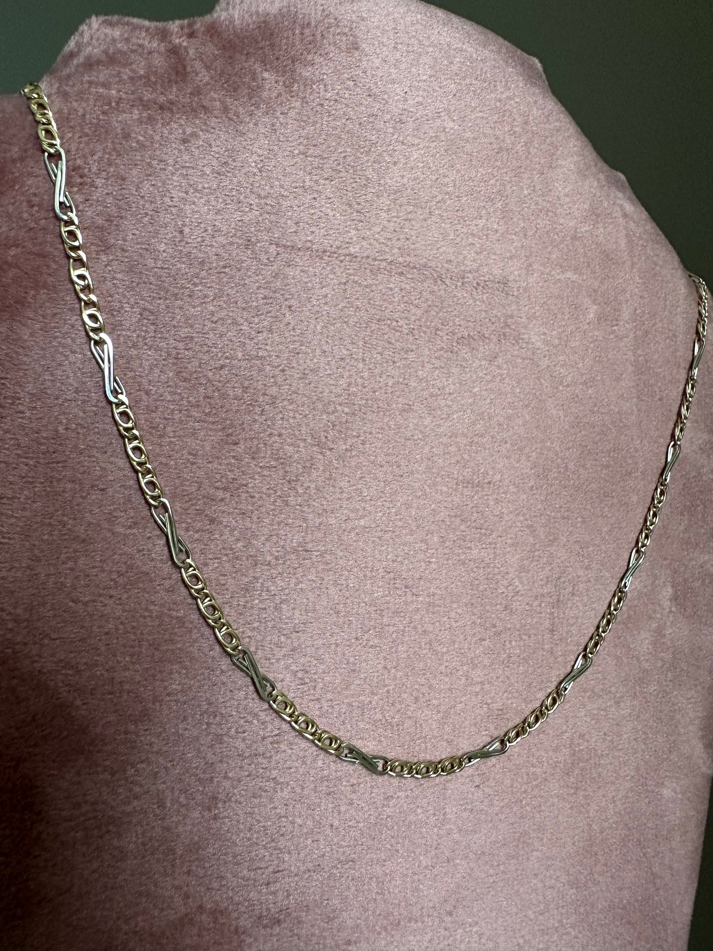 14k Gouden Bicolor Collier
