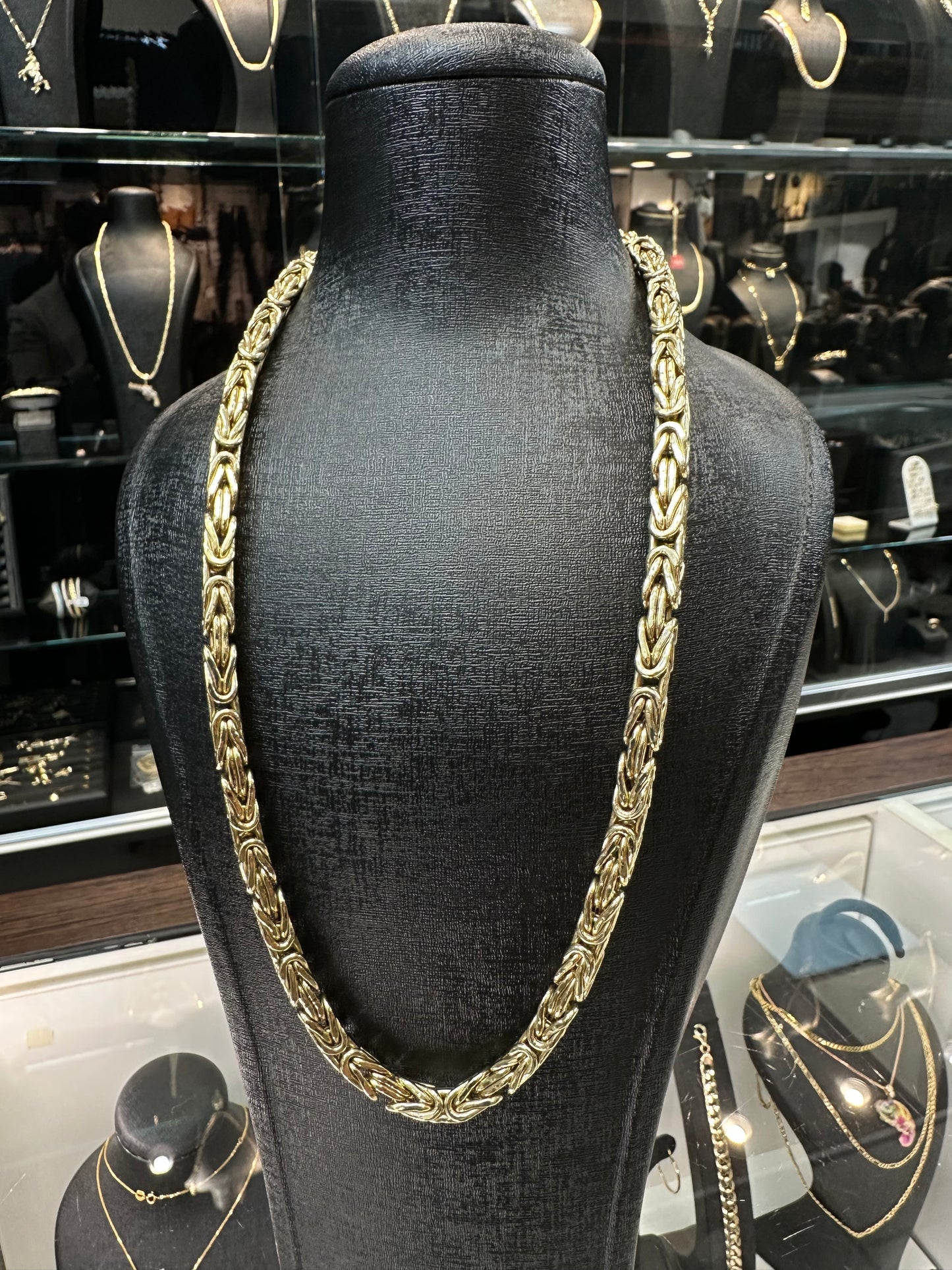 14K Gouden XL Koningsketting