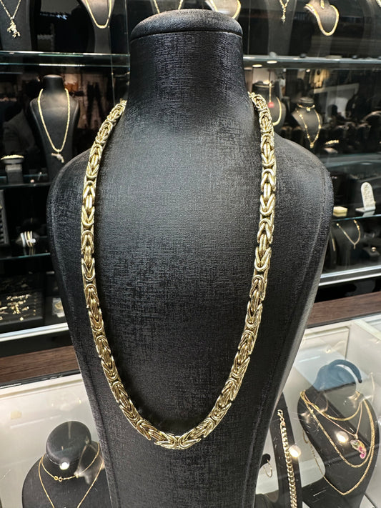 14K Gouden XL Koningsketting