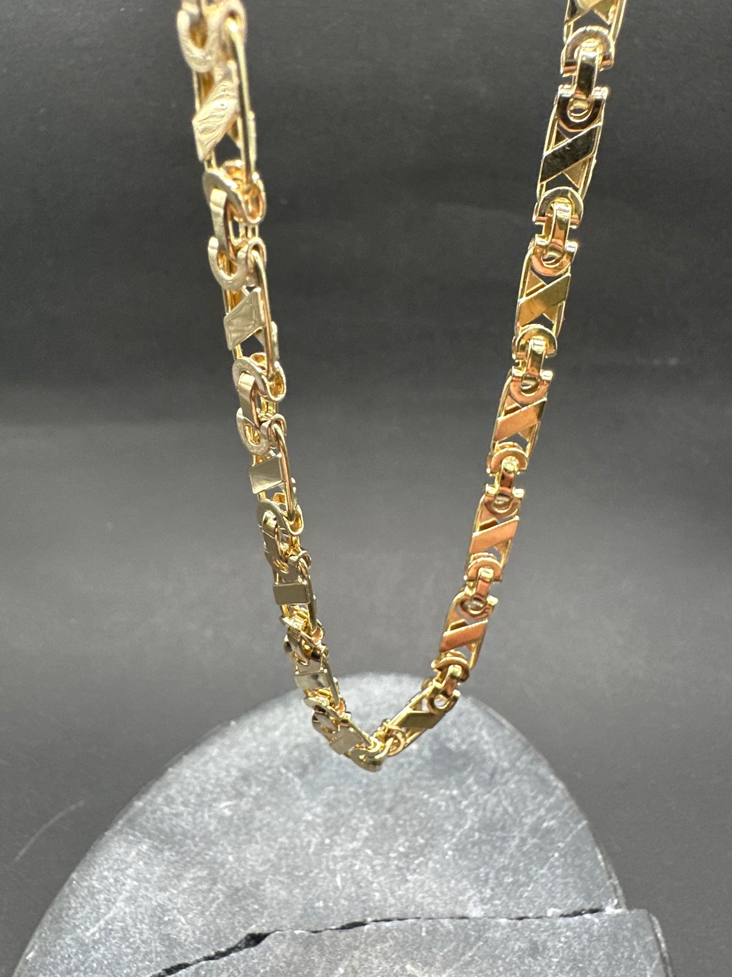 14K Gouden Valentino Ketting – 70 cm – 5 mm