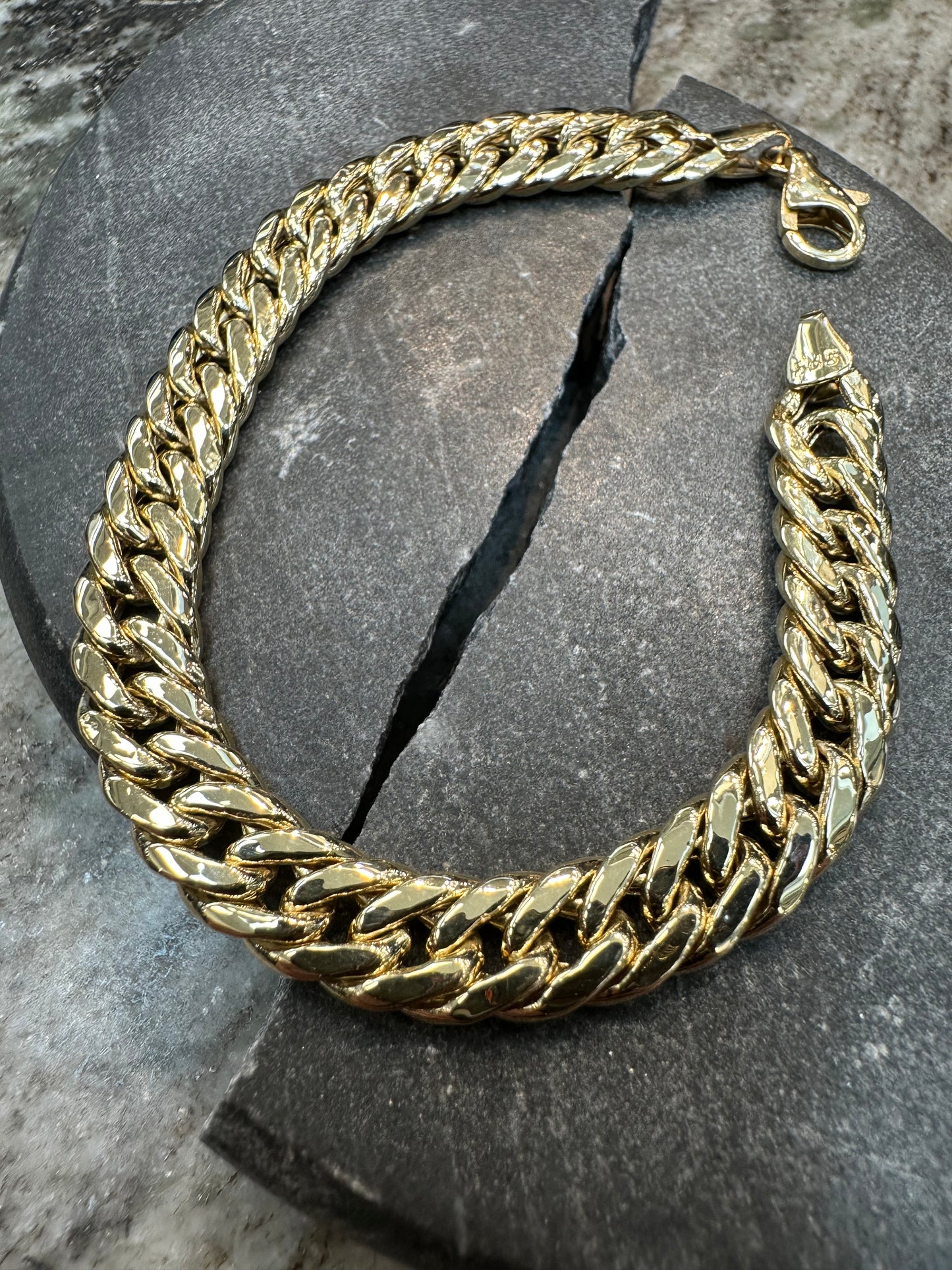 14K Gouden Miami Cubaan Link Armband – 19 cm | 8,2 mm | Stoer & Tijdloos