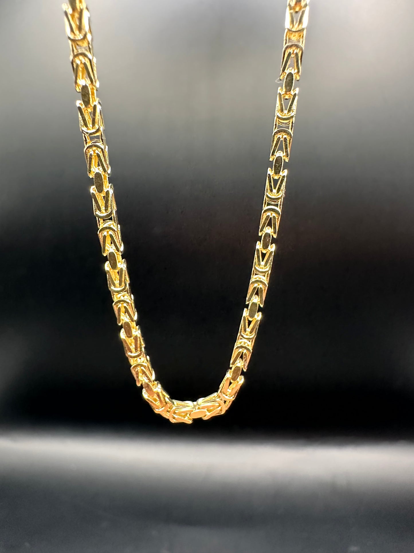 14K Gouden Massieve Elegante Koningsketting – 2,1 mm| Unisex
