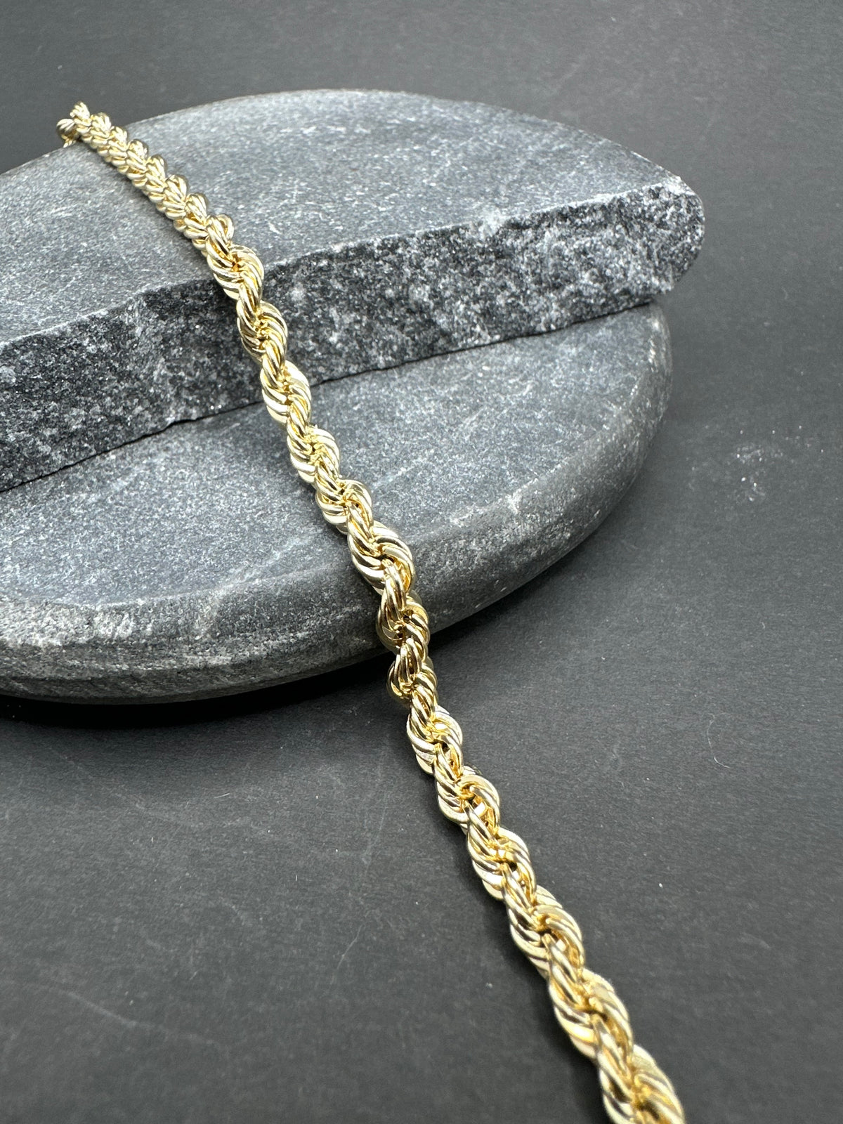 14K Gouden Rope Armbanden – Diverse Maten