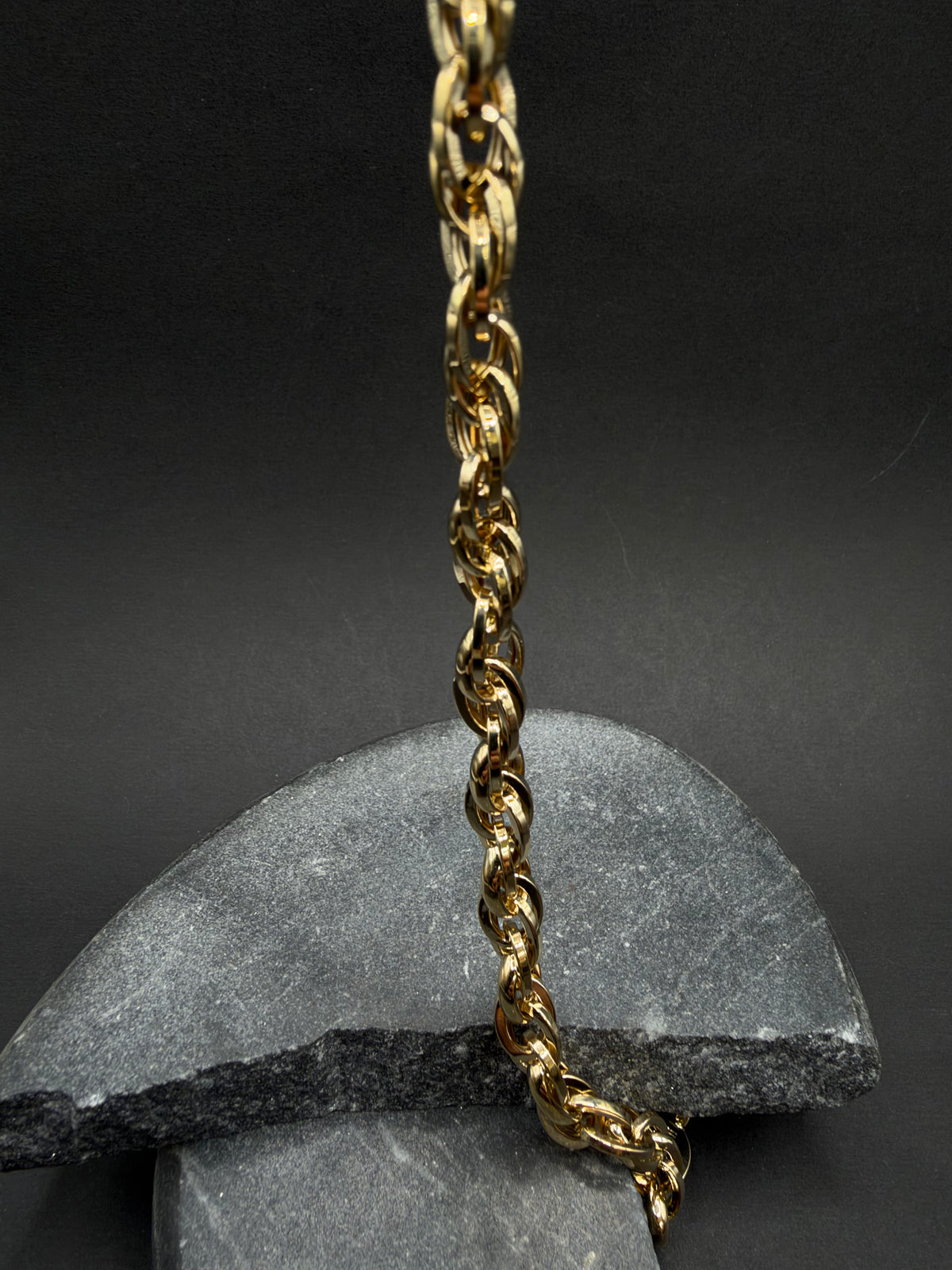 14K Gouden Singapore Armband – 19 cm – 6,5 mm