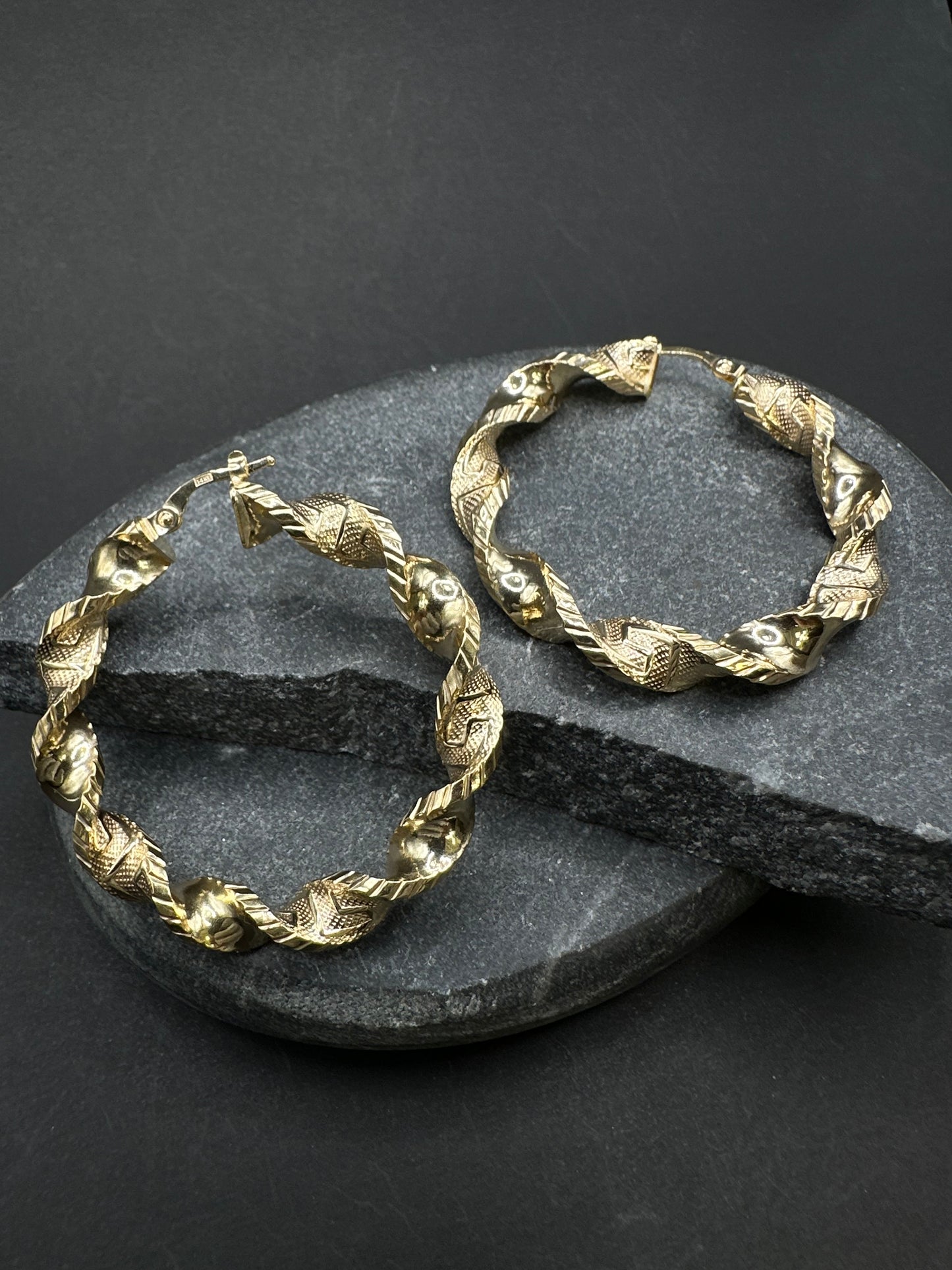 14K Gouden Wokkels – 41 mm