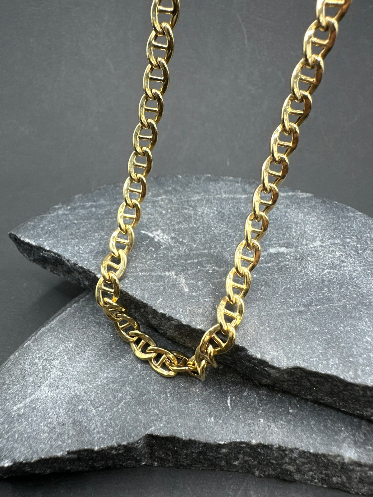 14K Gouden Schakelketting – 55 cm | 5,1 mm