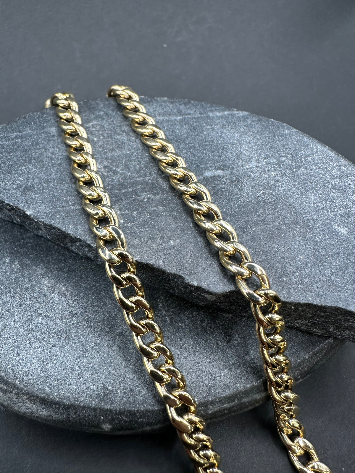 14K Gouden Gourmet Ketting – 5,5 mm – 68 cm