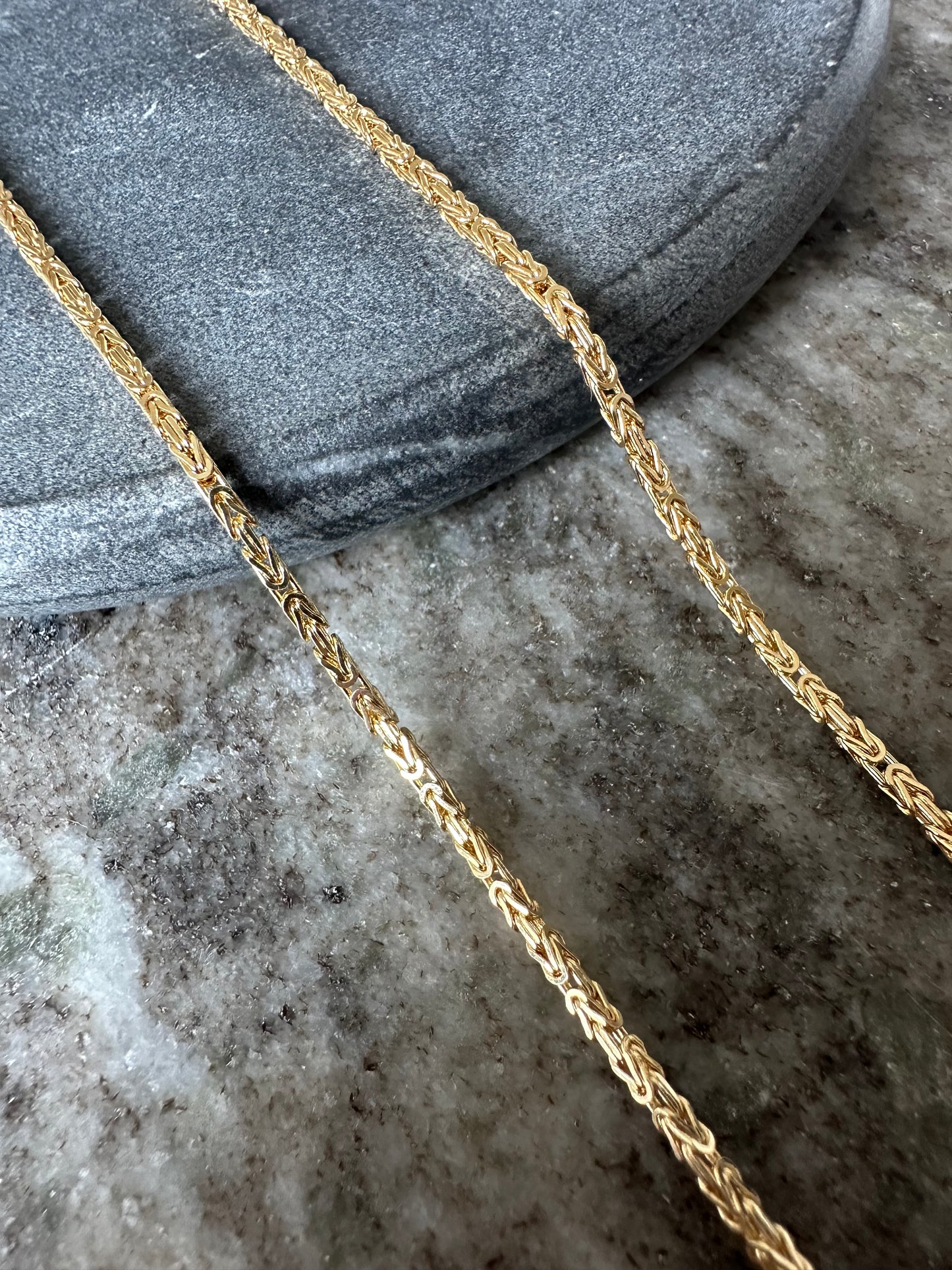 14k Gouden Koningsketting