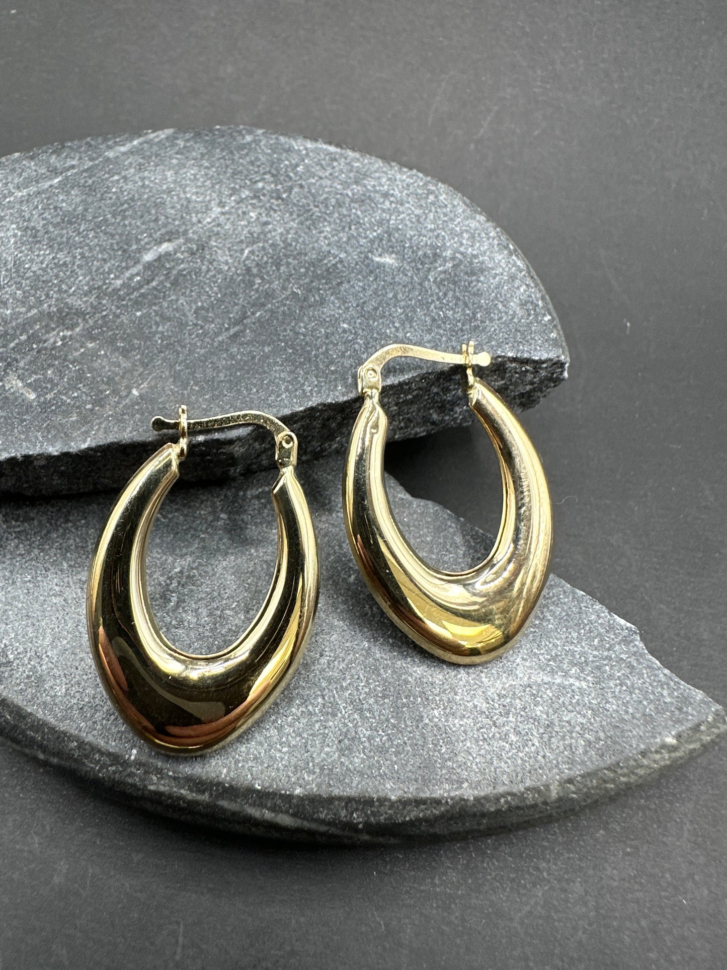 14K Gouden Oorbellen – 20 × 30 mm