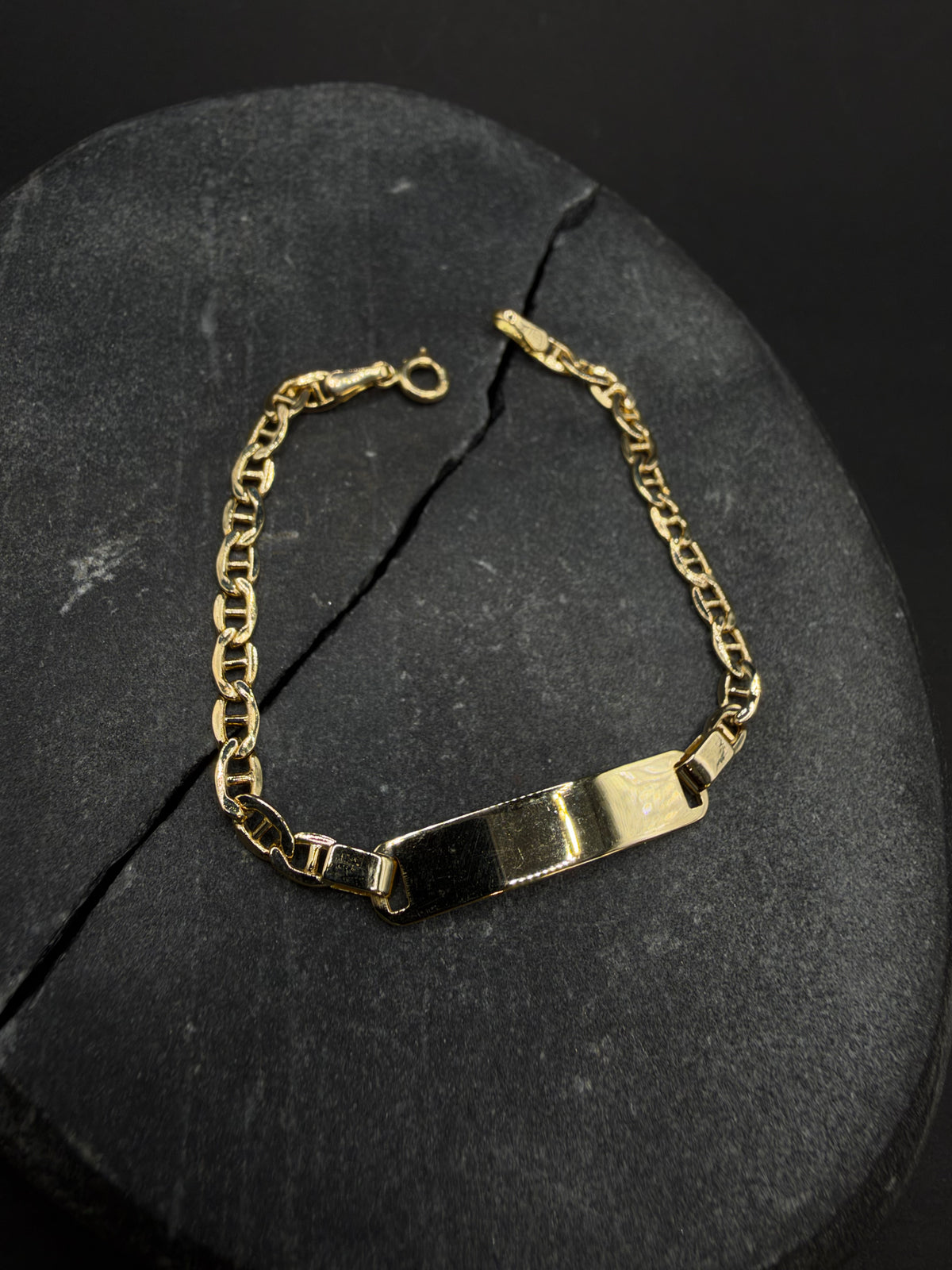 14K Gouden Baby Ankerarmband – 14 cm – 3,1 mm