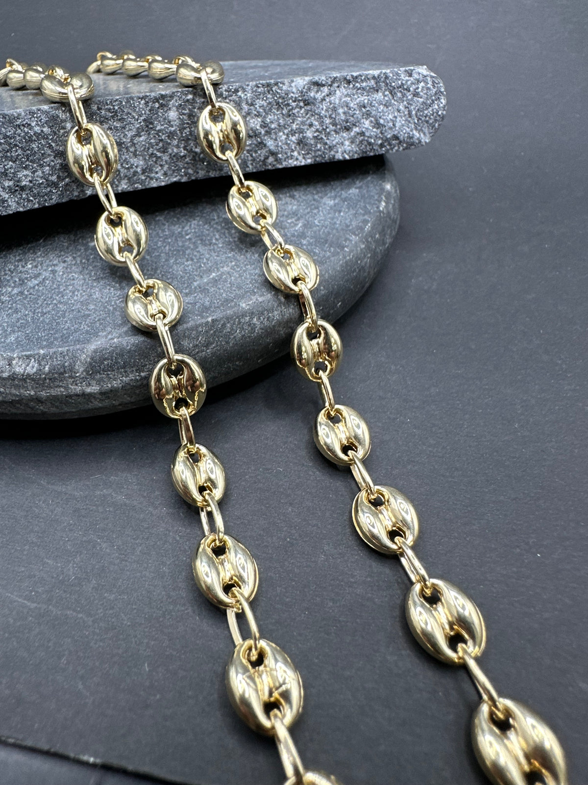 14K Gouden Koffiebonen Ketting