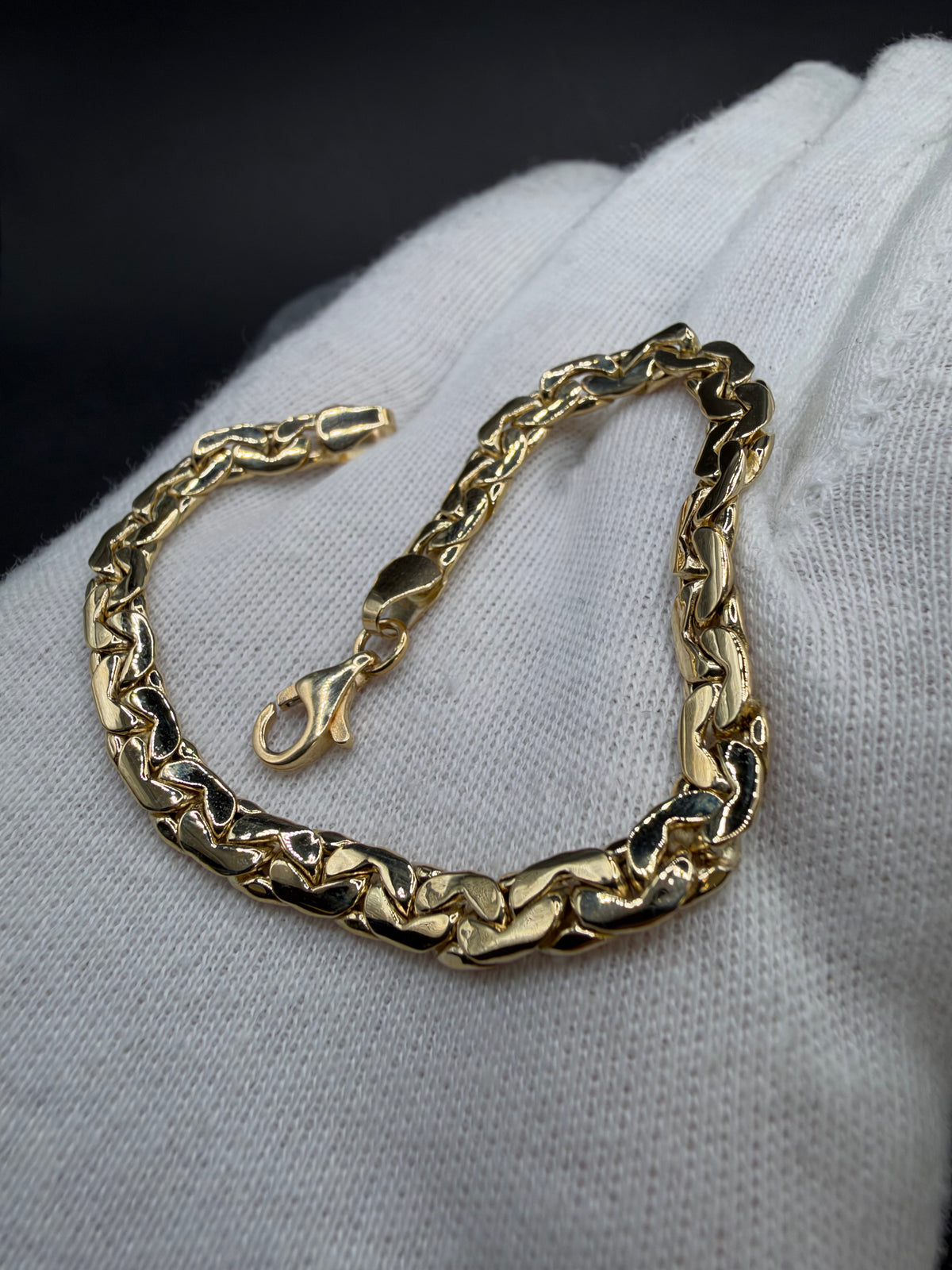 14K Gouden Ankerarmband – 19 cm – 5,1 mm