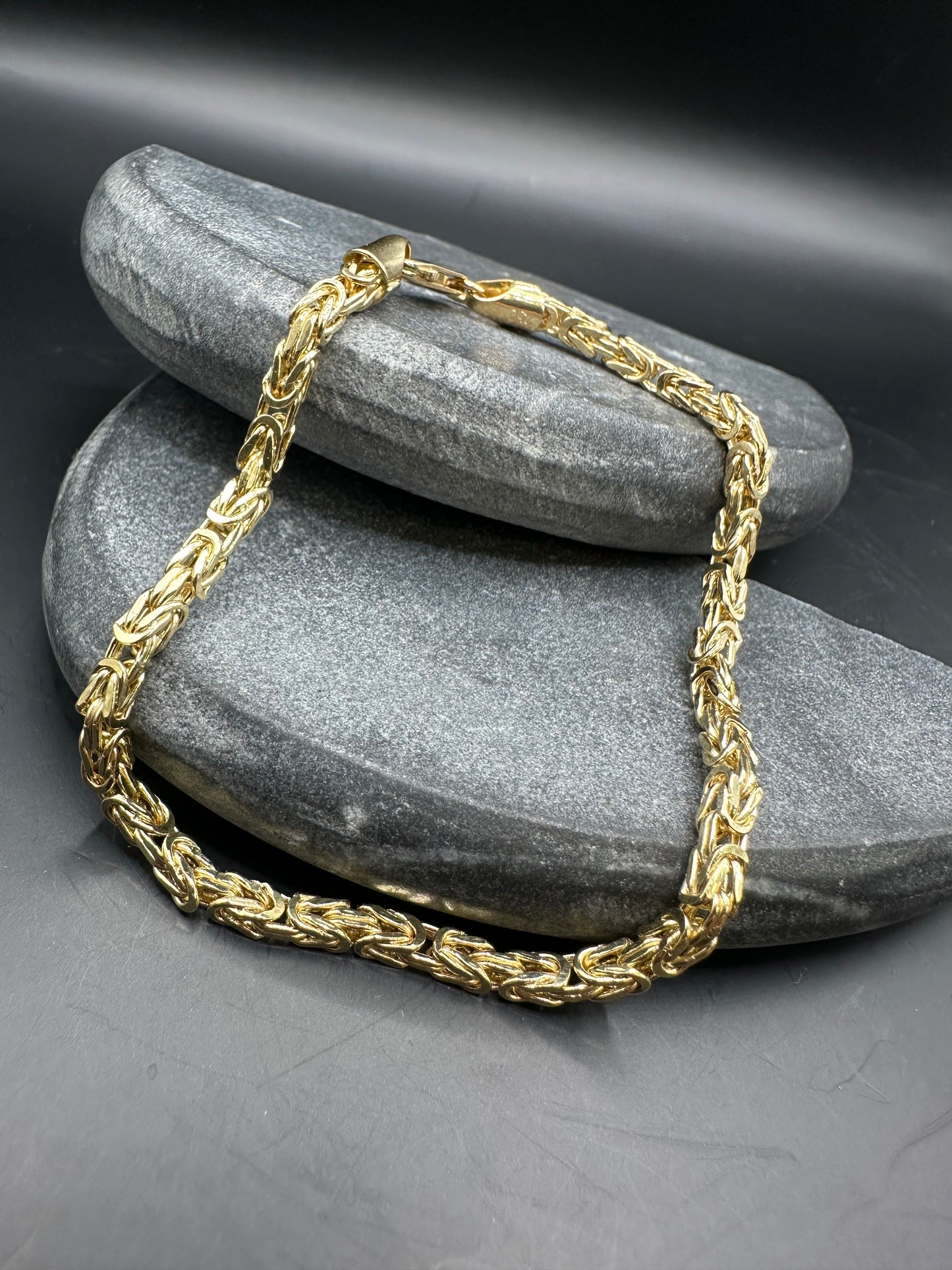 Prachtige 18K Gouden Koningsarmband – 20,5 cm