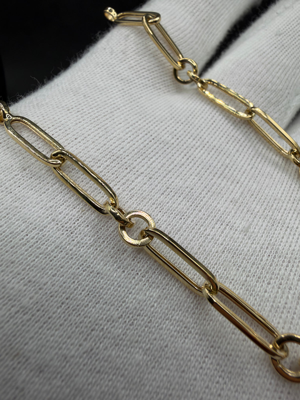 14K Gouden Schakelarmband – 19 cm – 5 mm