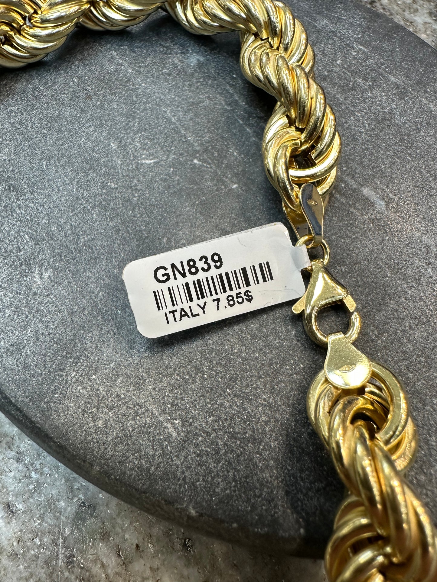 18K Gouden Rope Collier – 52 cm