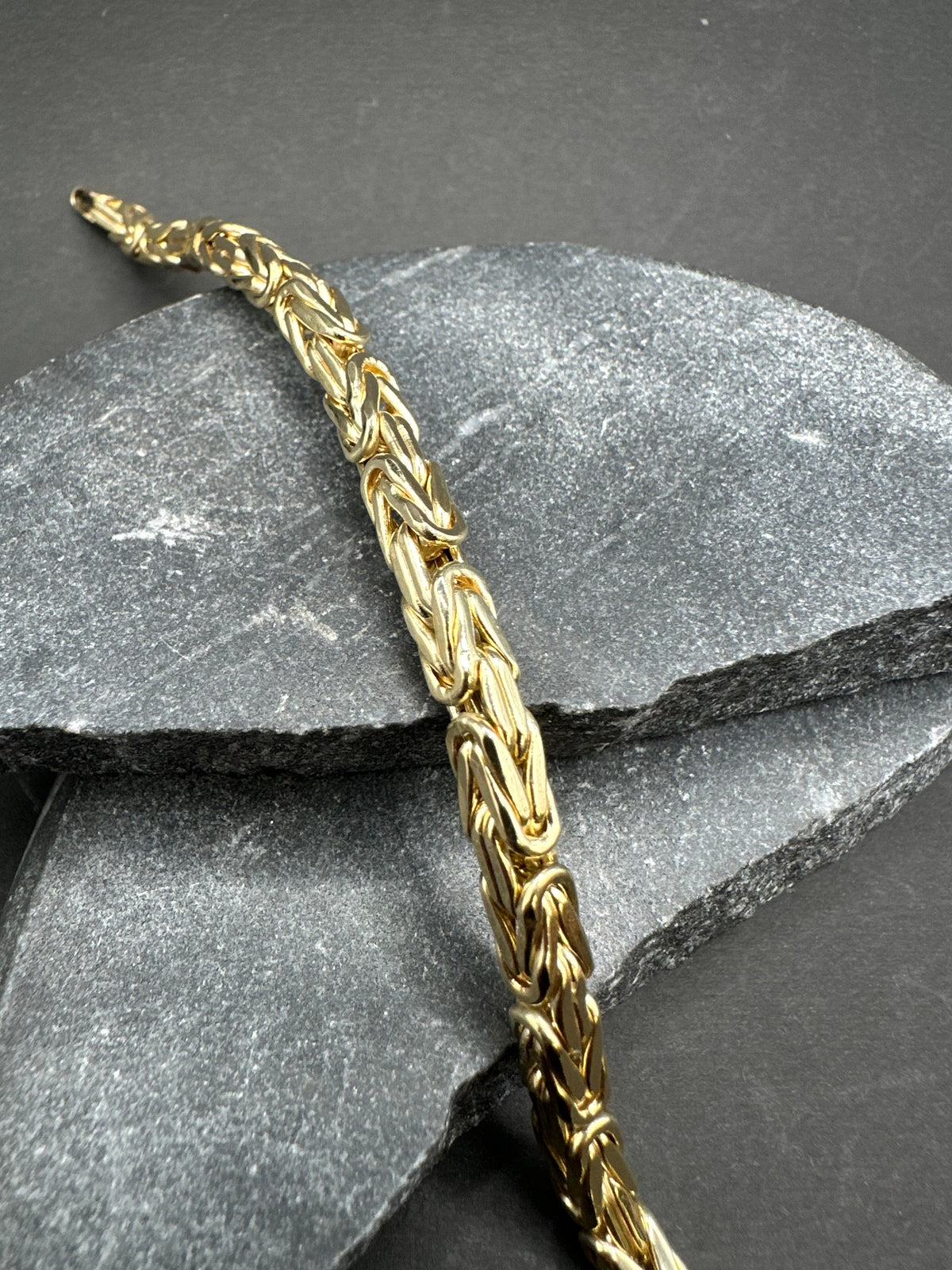 14K Gouden Koningsarmband – 4,5 mm – 22 cm