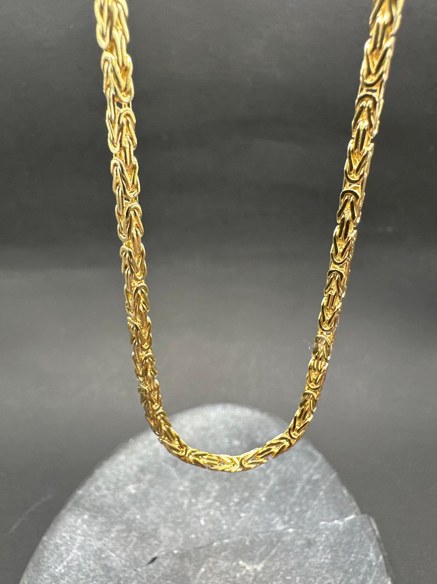 14K Gouden Massieve Koningsketting – 2,2 mm – 70 cm