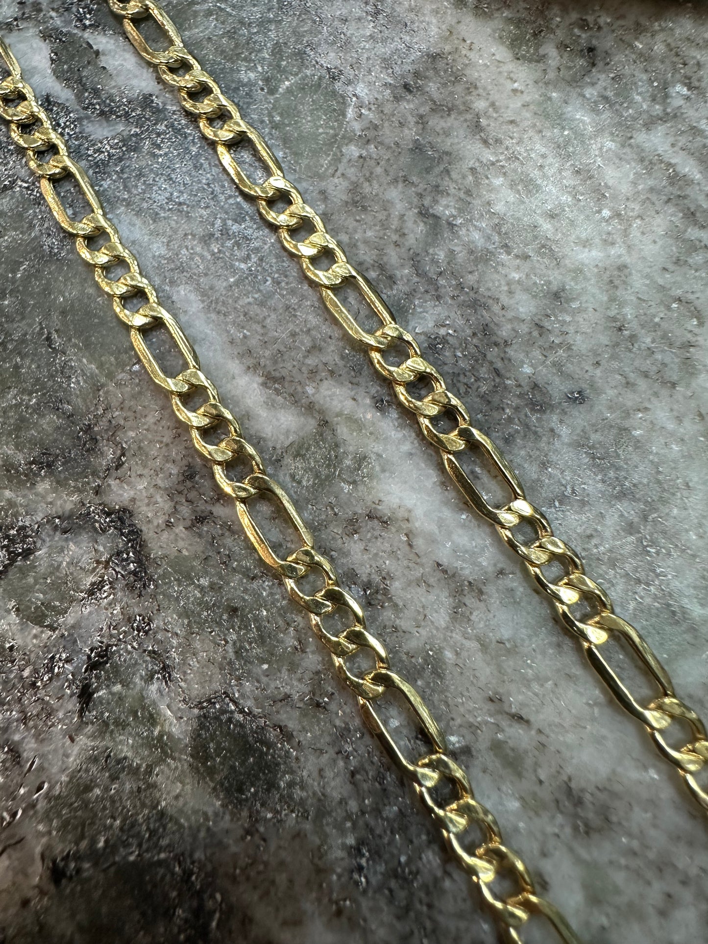 14K Gouden Figaro Ketting – Klassiek met Karakter
