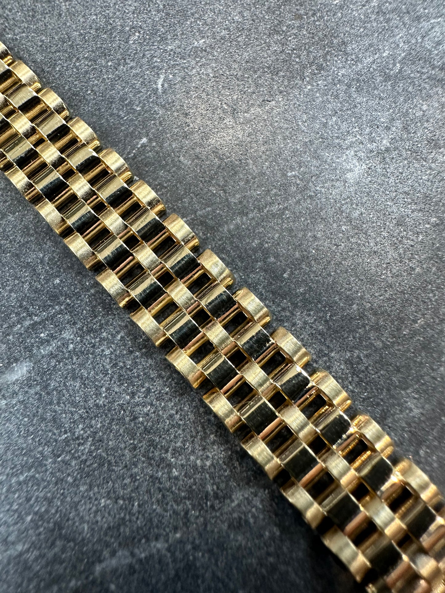 14K Gouden President Armband – 20 cm