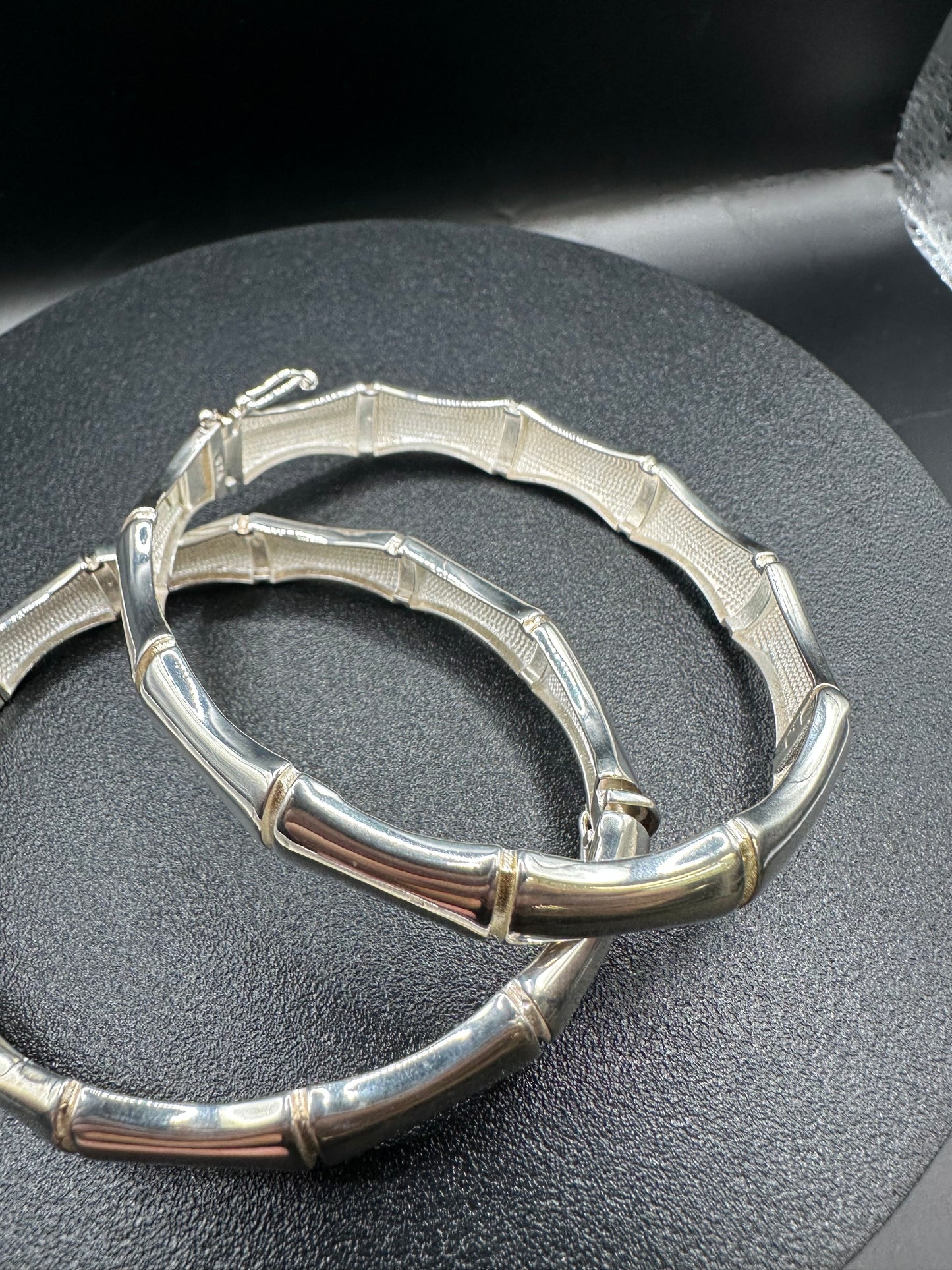 925 Zilveren Bambo Armband – Unisex