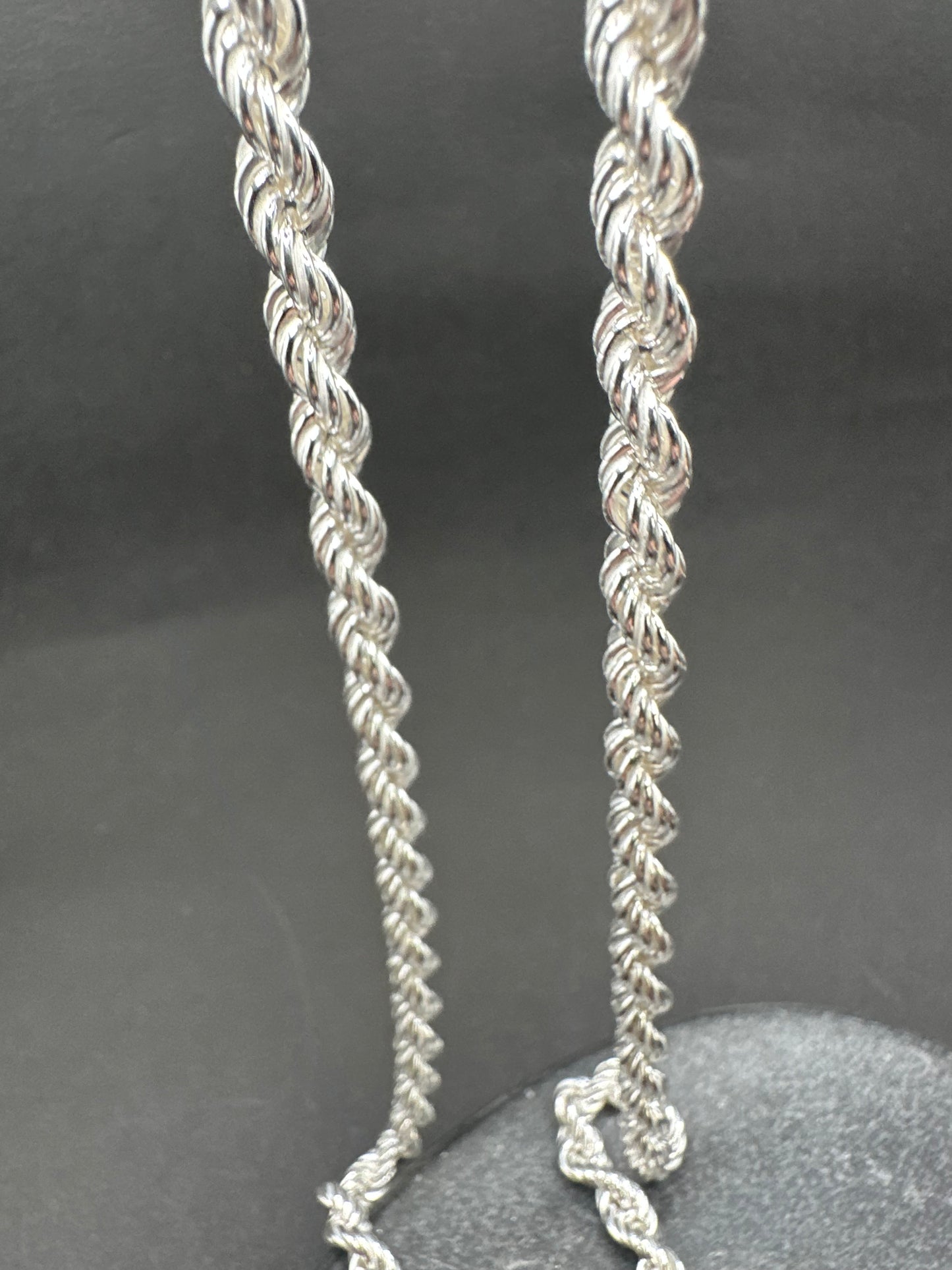 925 Zilveren Rope Chain – 4,5 mm
