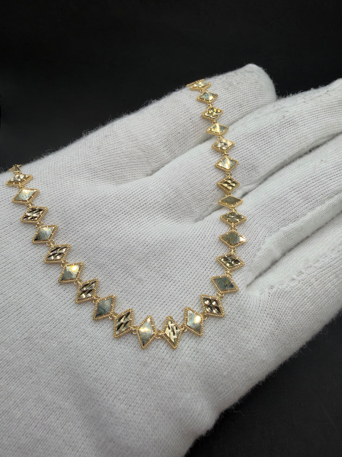 14K Gouden Platte Armband – 7,4 mm – Verstelbaar
