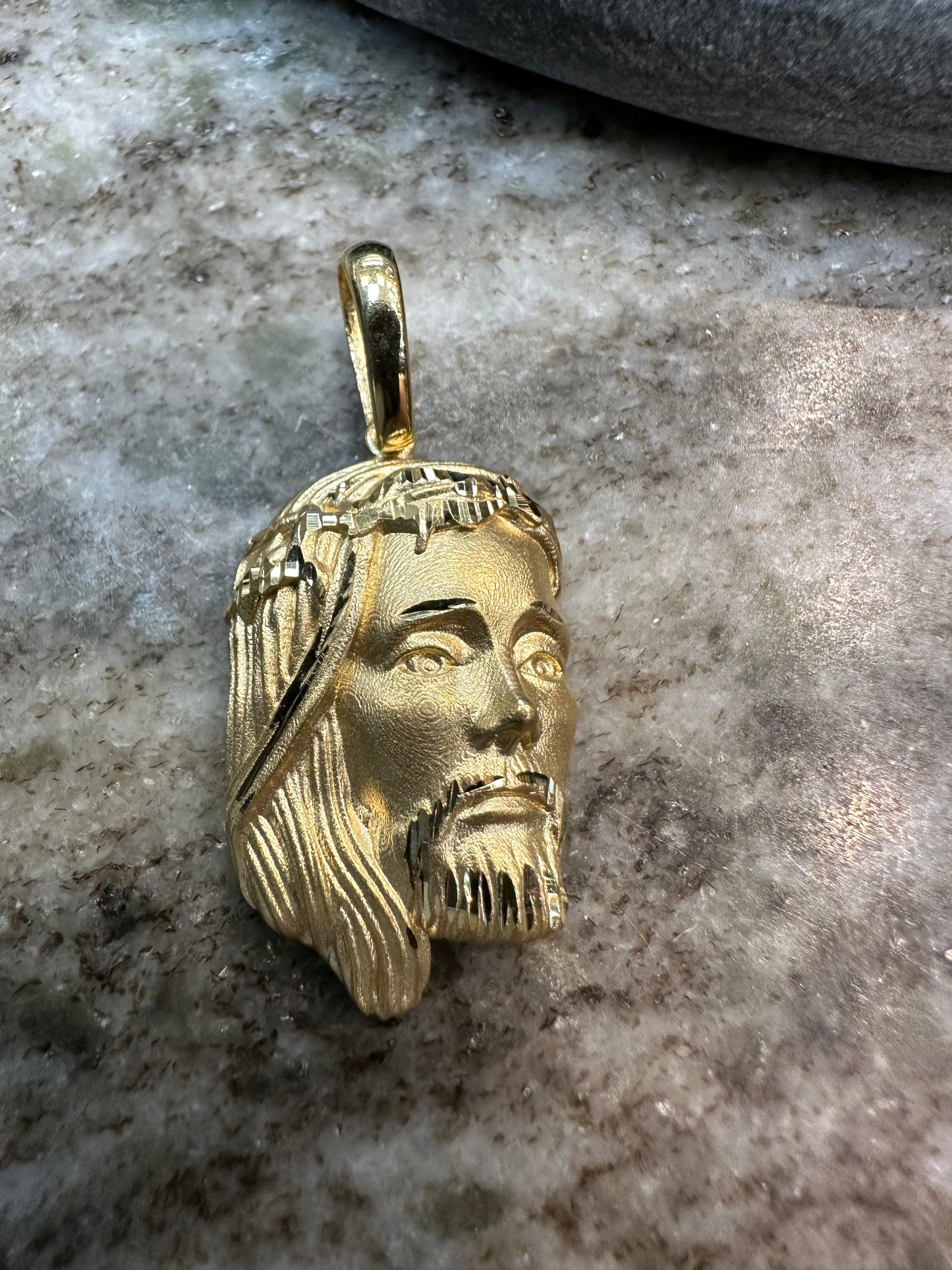 18K Gouden Jesus Piece