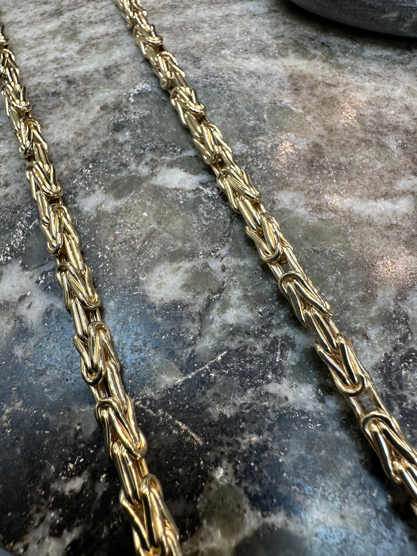 14K Gouden Koningsketting – 70 cm