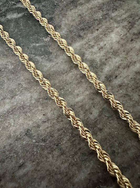 14k Gouden Robe Ketting