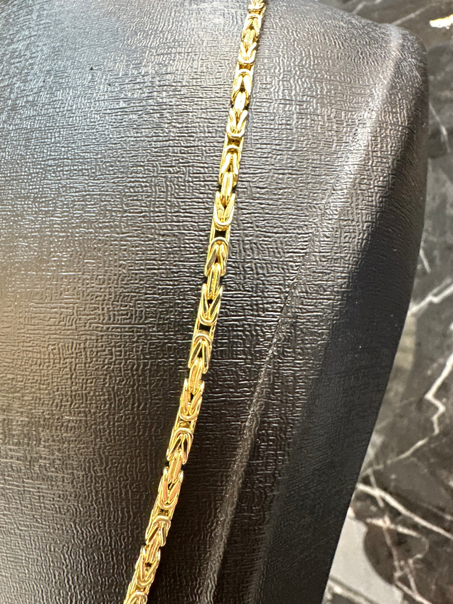 Prachtige 14K Gouden Klassieke Koningsketting | 3 mm | Tijdloos & Elegant