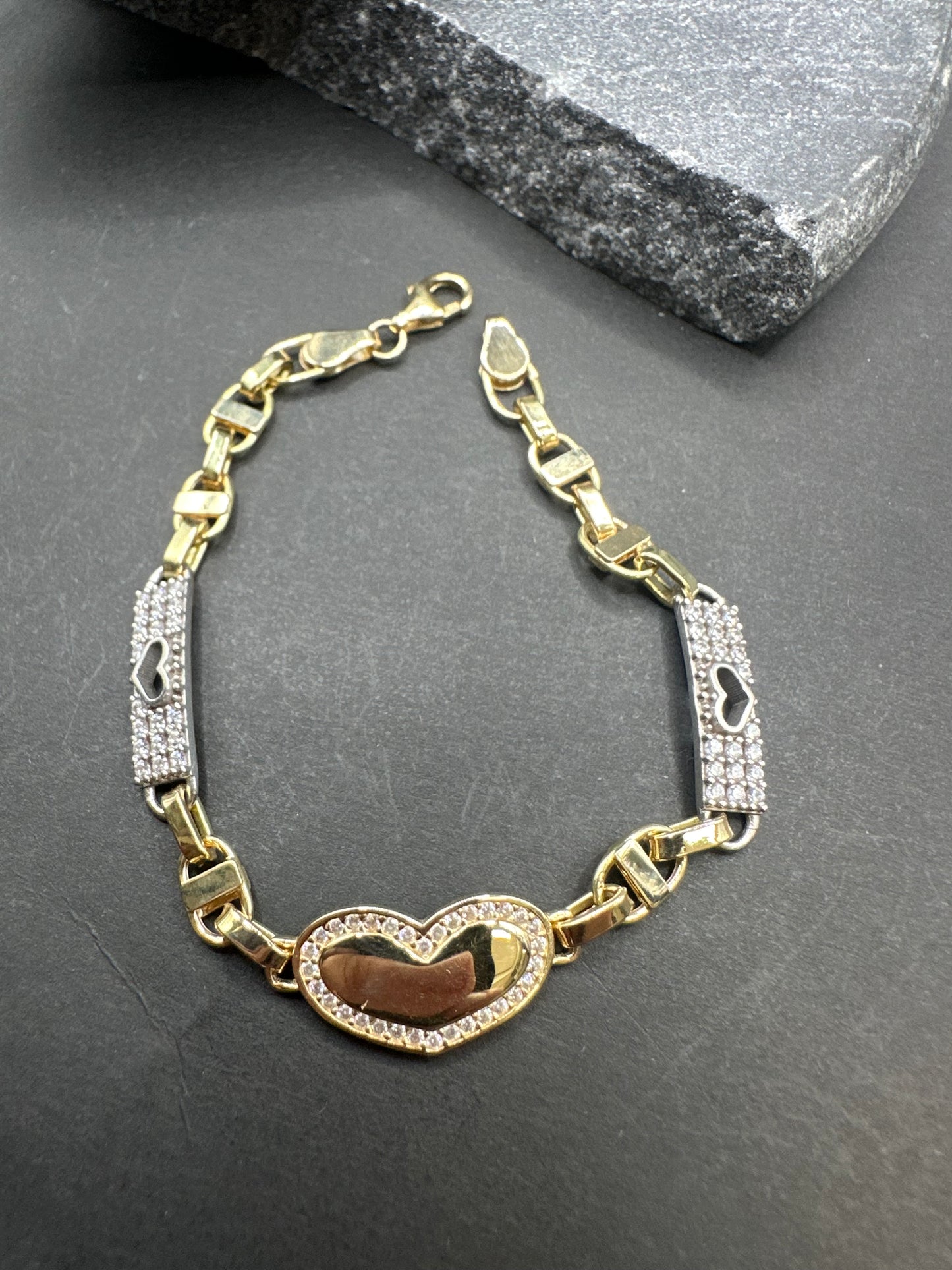 14K Gouden Kinderarmband – 16 cm